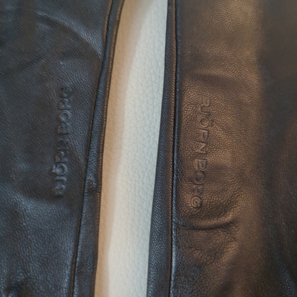 NWOT BJORN BORG Goat Nappa Leather gloves - Picture 3 of 5